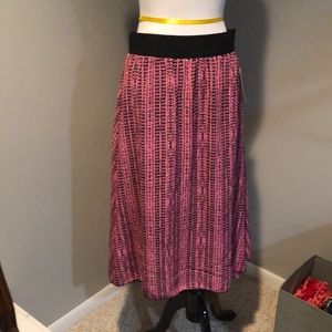 Elastic waistband skirt